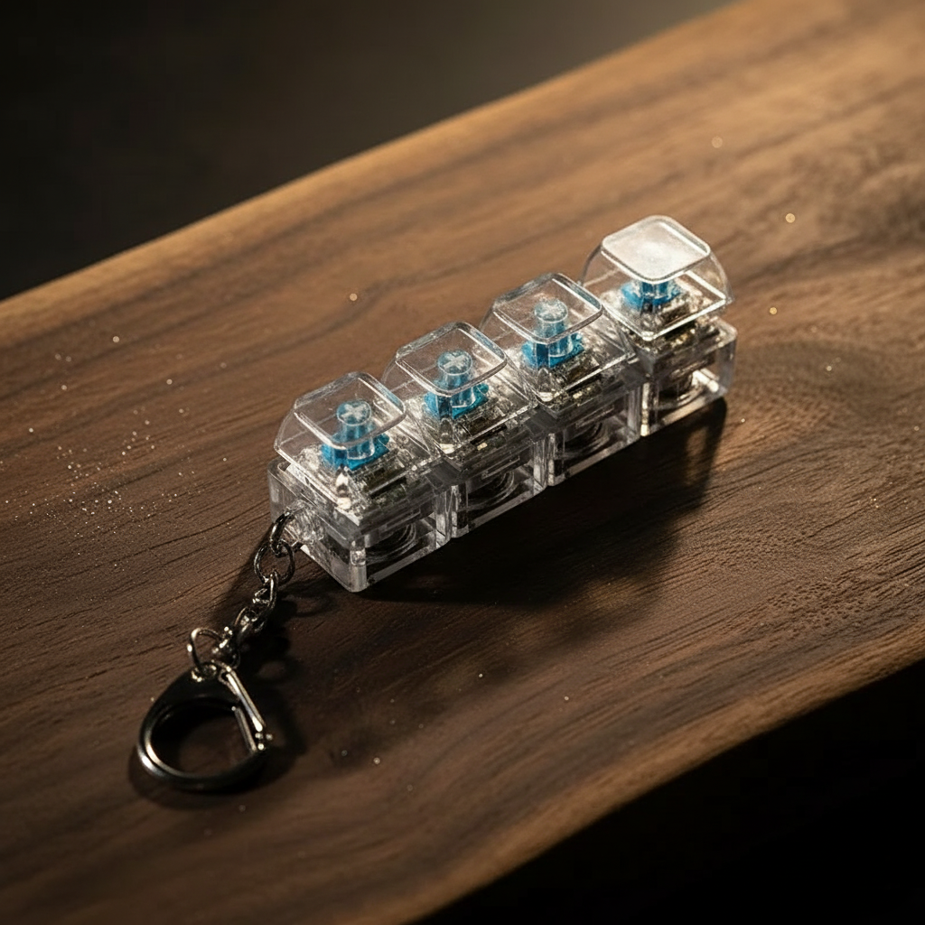 Fidgital Keys - Pocket Sized Techy Fidget Toy - Image 4
